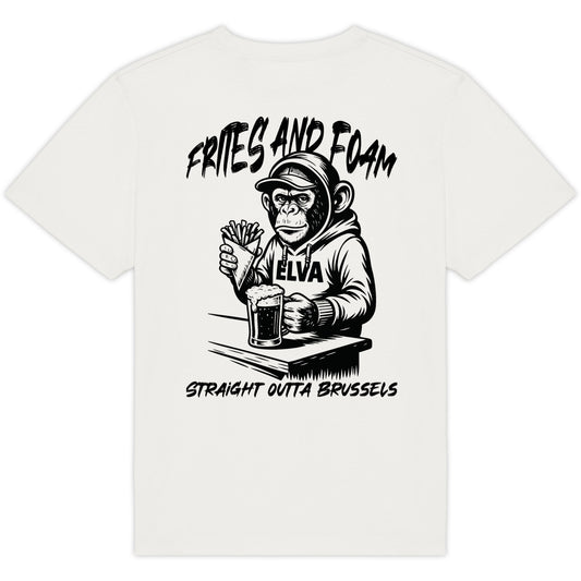 ELVA - Frites and Foam White Oversize